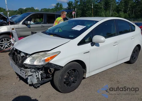 2012 Toyota Prius Two from USA, damaged, VIN JTDKN3DU5C5479404